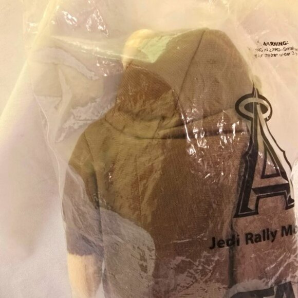 Rare Star Wars Jedi Rally Monkey Stuffed Toy Animal MLB Los Angeles Angels Obi - Picture 8 of 14